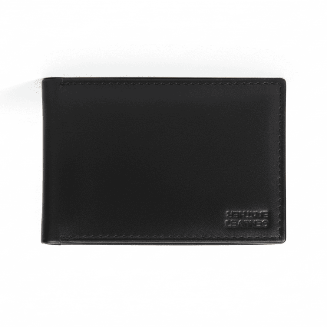 Classic Black Original Leather Wallet