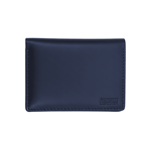 Classic Navy blue Original Leather Wallet