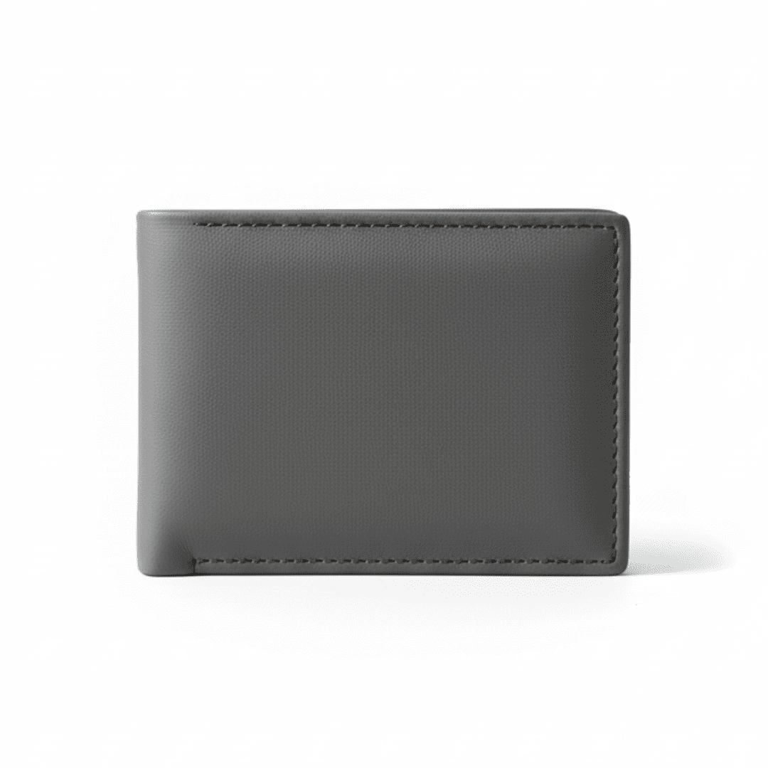 Gray   Premium Leather Wallet