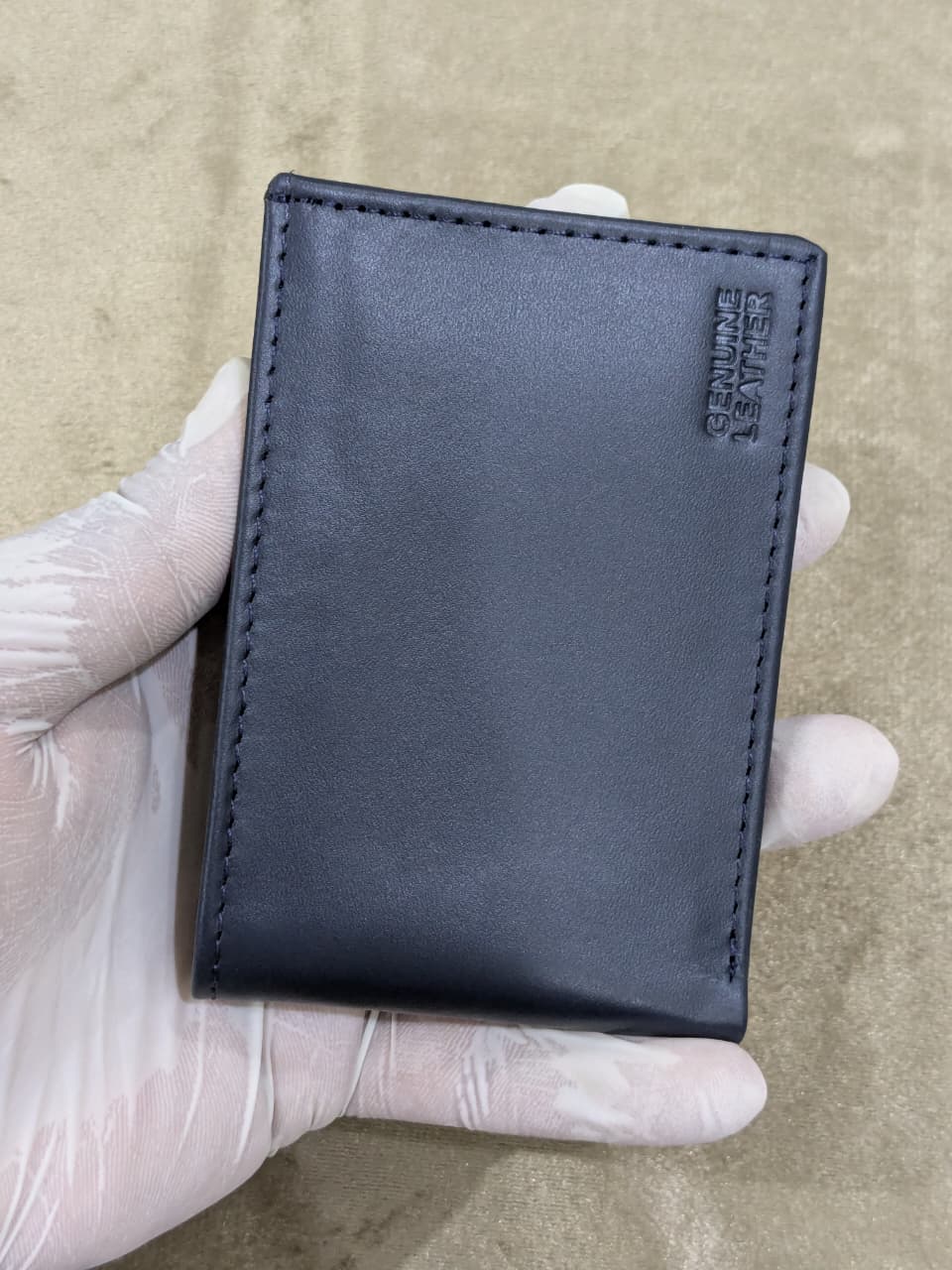 Classic Black Original Leather Wallet - braven.pk