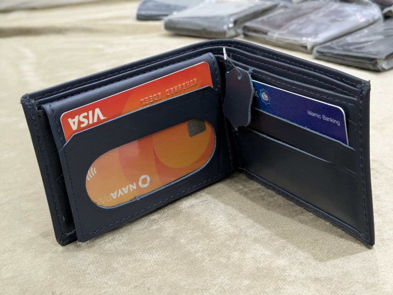 Classic Black Original Leather Wallet - braven.pk