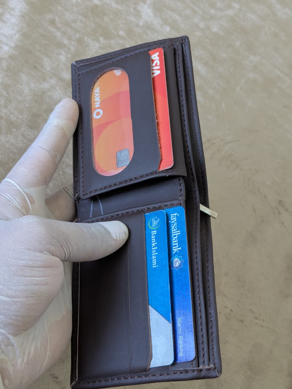 Brown Premium Leather Wallet - braven.pk